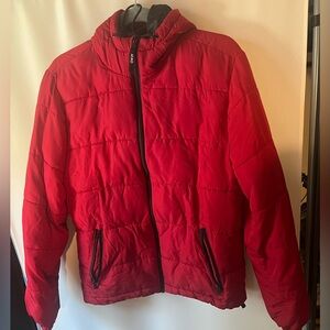 Aeropostale womens Red Puffer Jacket
